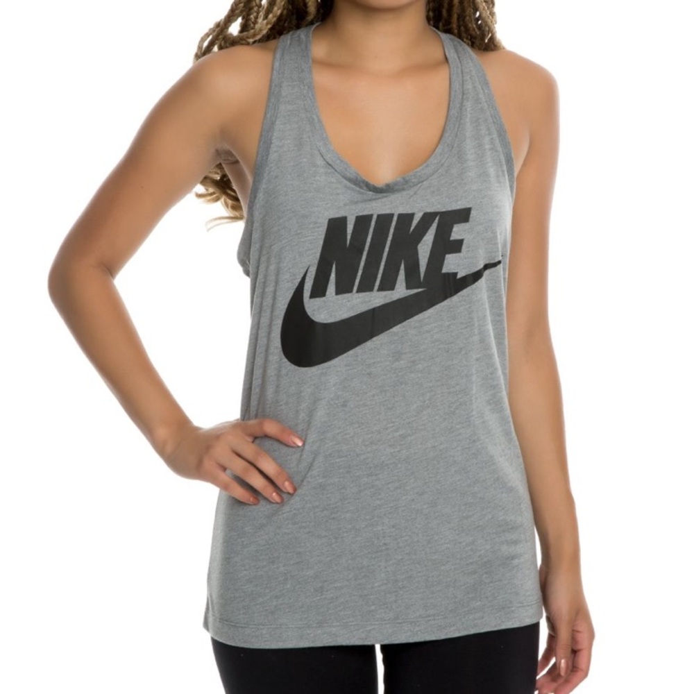 NIKE Grey Tank Top
